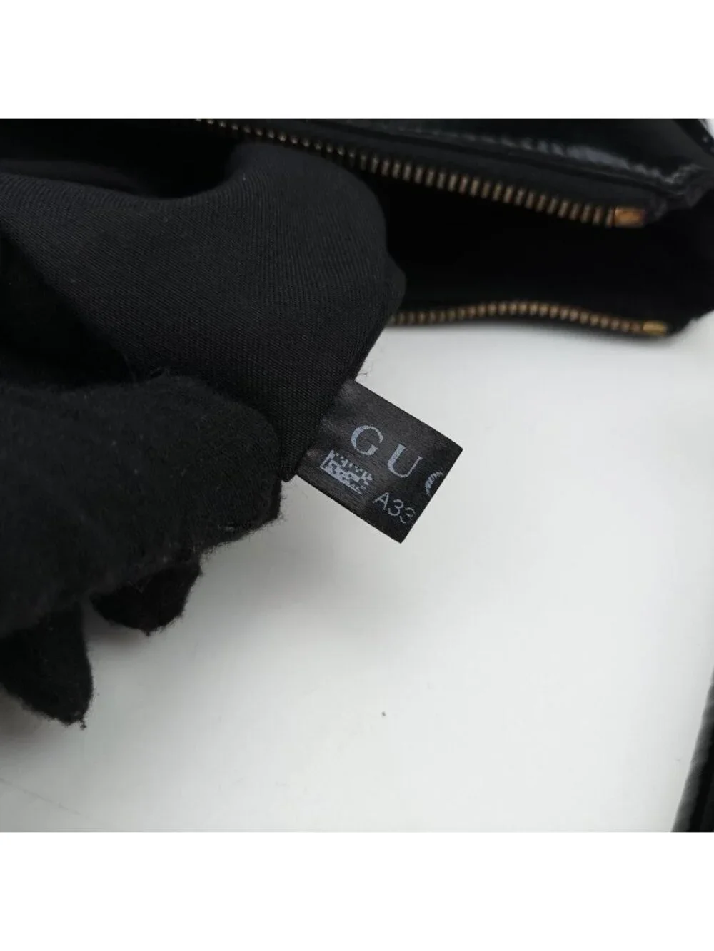 Gucci Abbey D Ring Hobo Black Patent